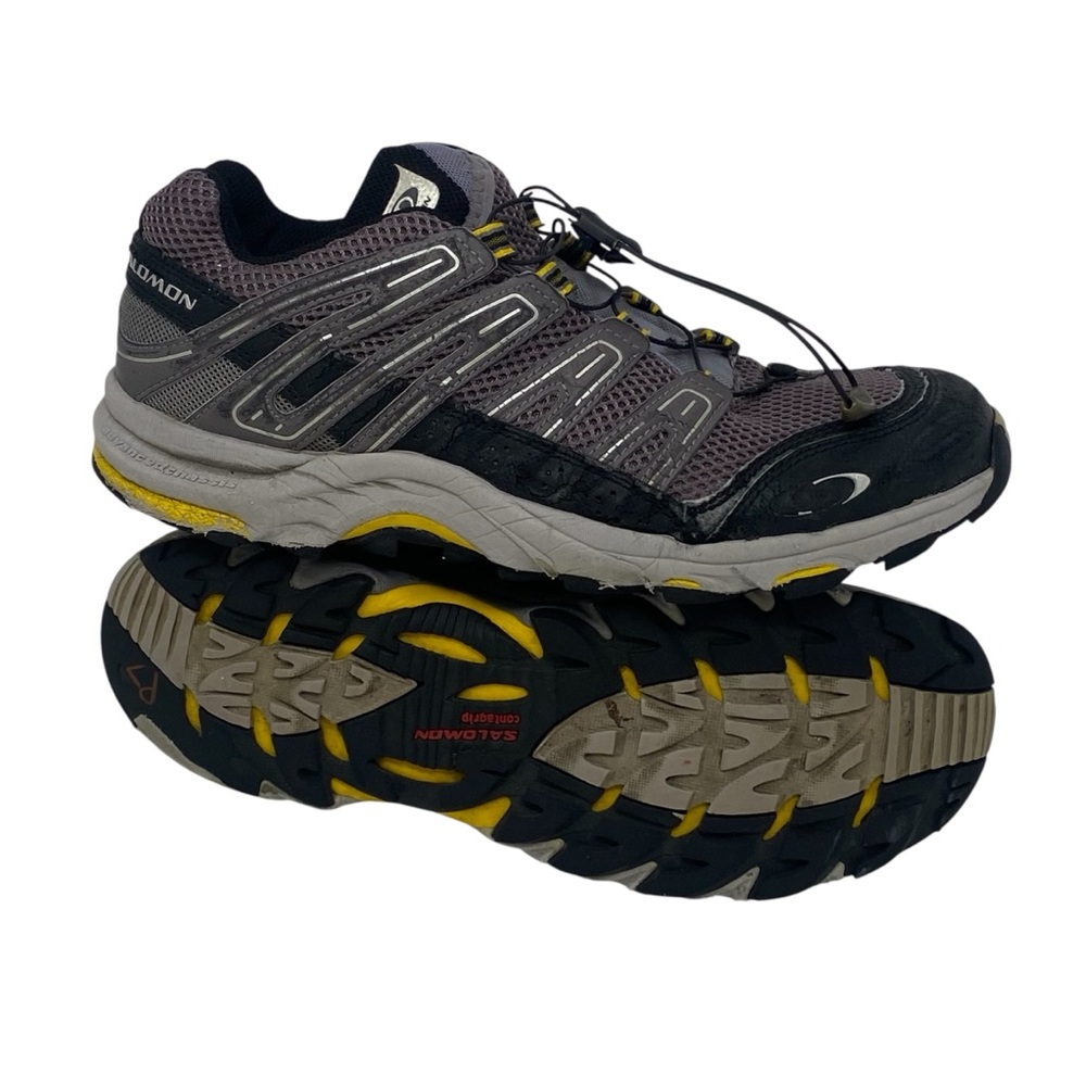 Salomon Contagrip‎ Hiking / All Terrain Shoes Men’s Size 9 Gray & Black